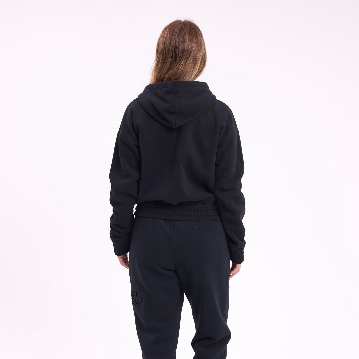 Campera Canguro Rusty Keela Ziphood Ld Black