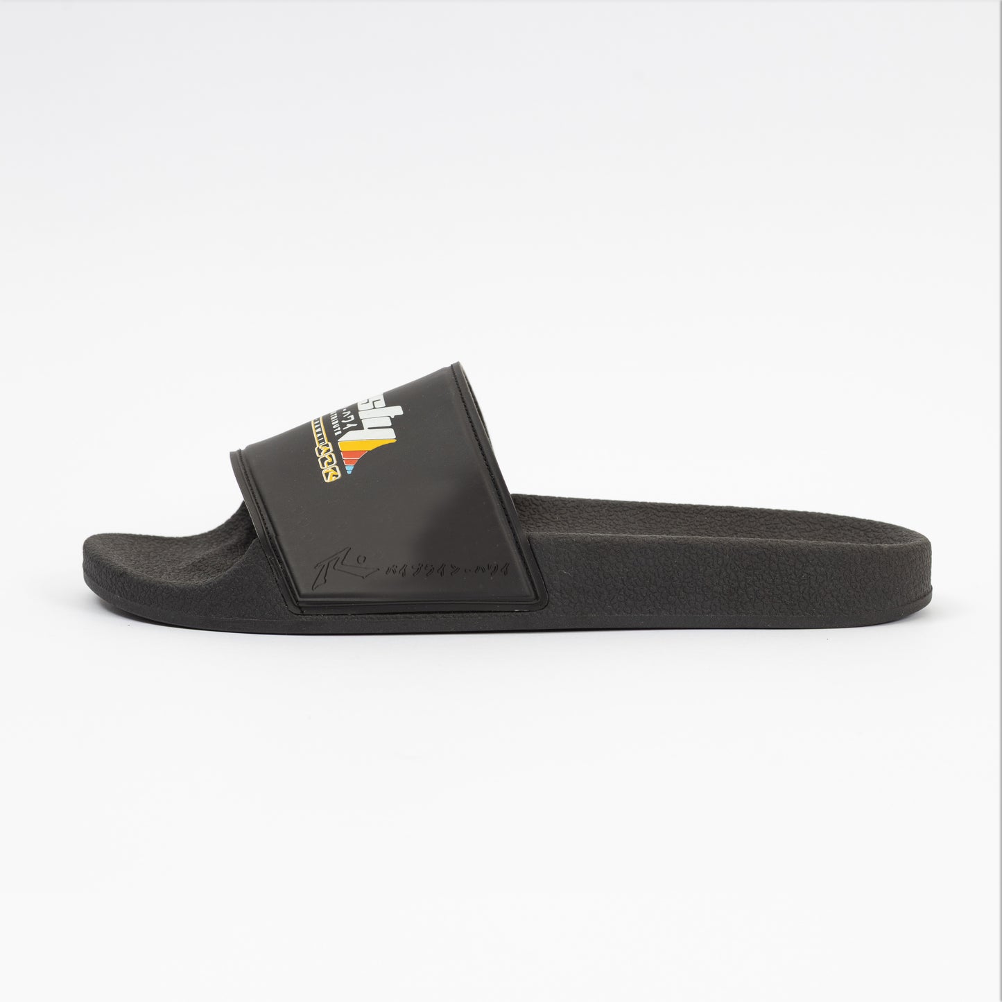 Ojotas Rusty Kagoshima Slide Black