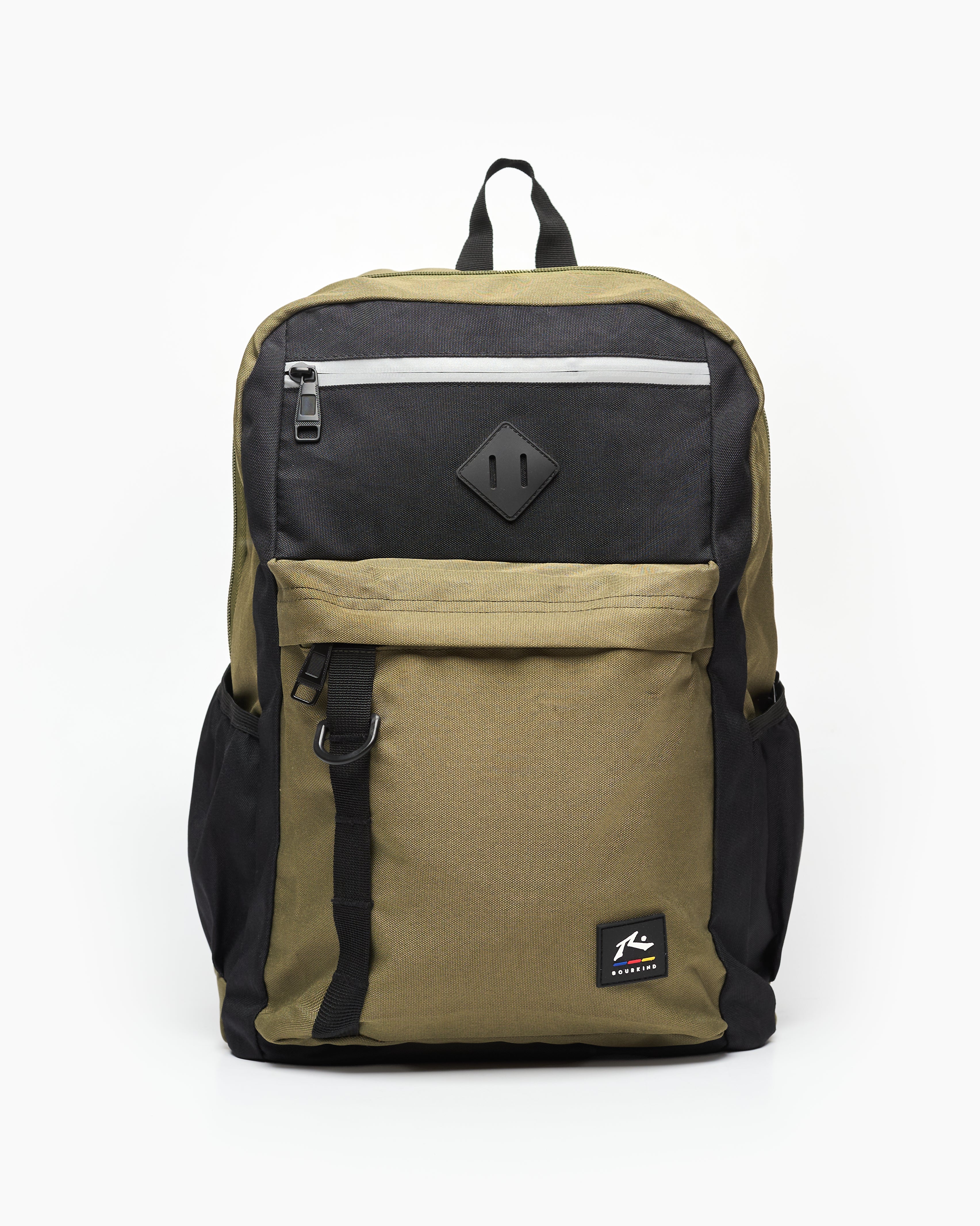Mochila Rusty Creed Backpack Black/Army