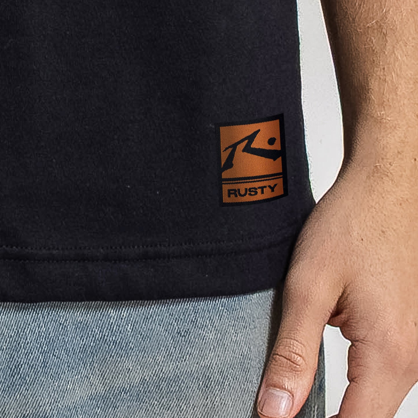 Musculosa Rusty L.A. Tank Jr Black