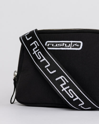 Bolso Rusty Latitude Nylon Side Black