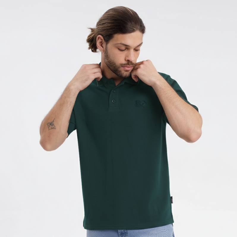 Chomba Mc Rusty Lazuli Polo Green Bug