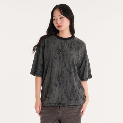 Remera Mc Vulk Leaky Tee Off Black