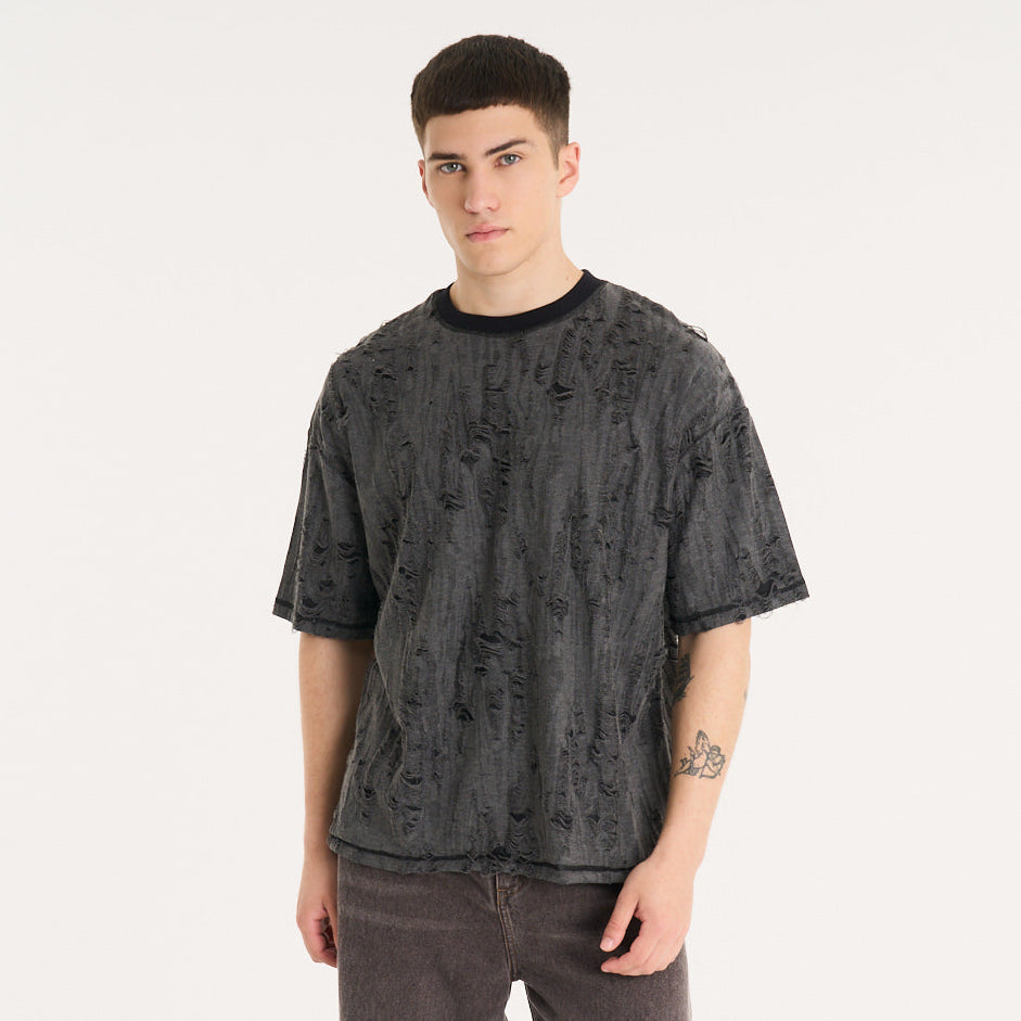 Remera Mc Vulk Leaky Tee Off Black