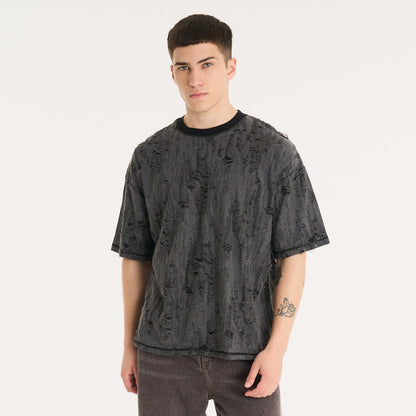 Remera Mc Vulk Leaky Tee Off Black