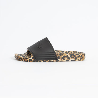 Ojotas Rusty Lennie Leopard Slide Ld Black