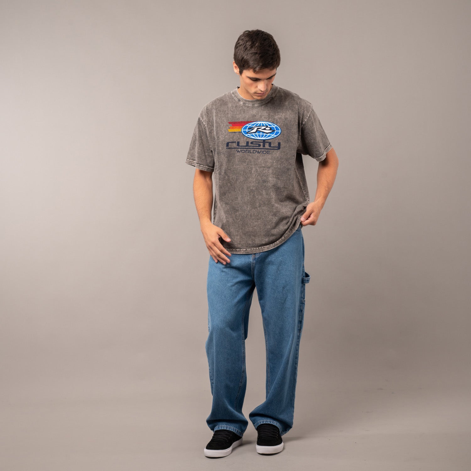 Remera Rusty Lenuff Process Grey