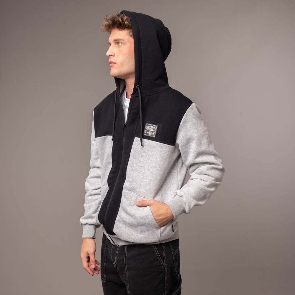 Campera Canguro Rusty Lipa White Marle