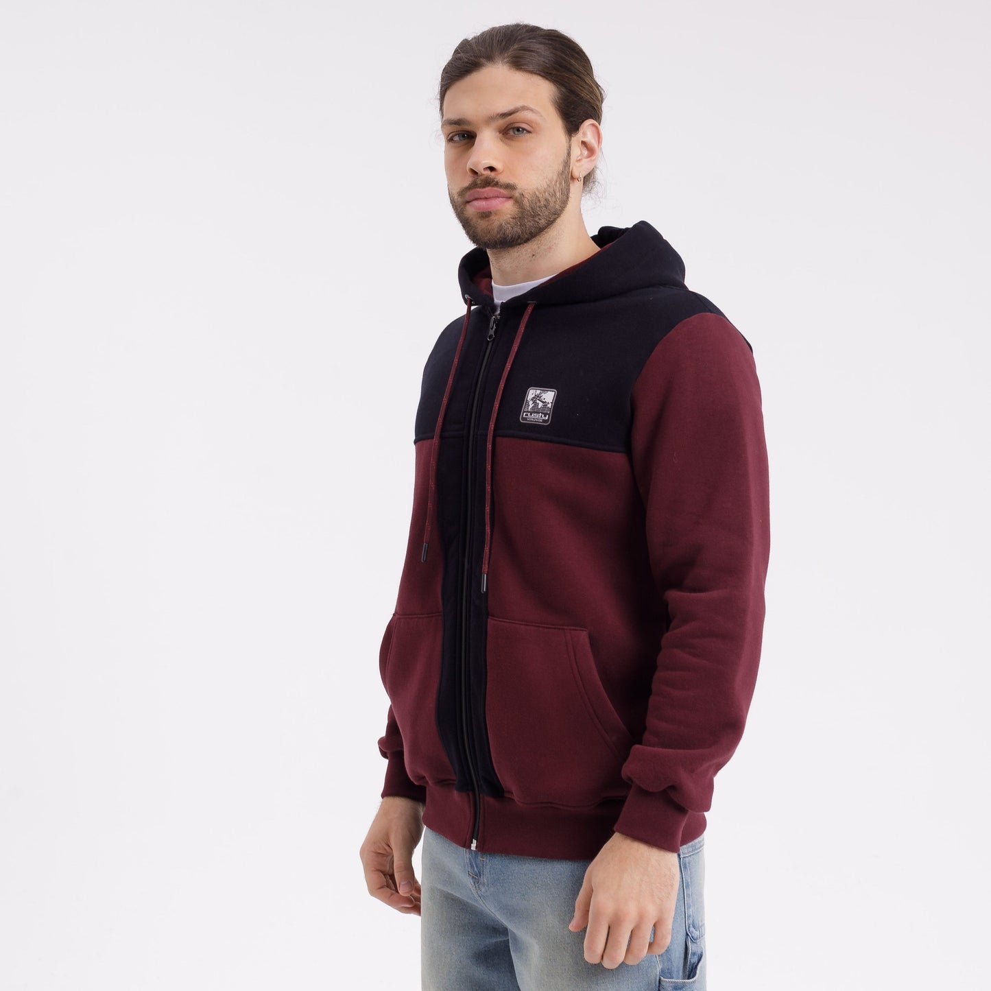 Campera Canguro Rusty Lipa Serie 2 Zh Burgundy