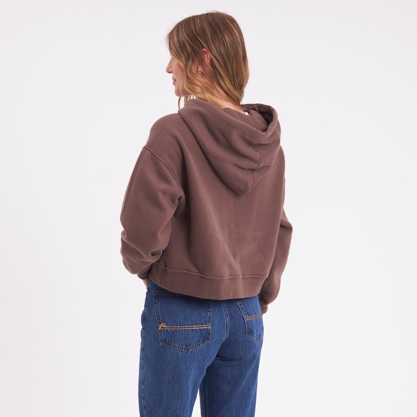 Canguro Rusty Little While Crop Hood Ld Chestnuit