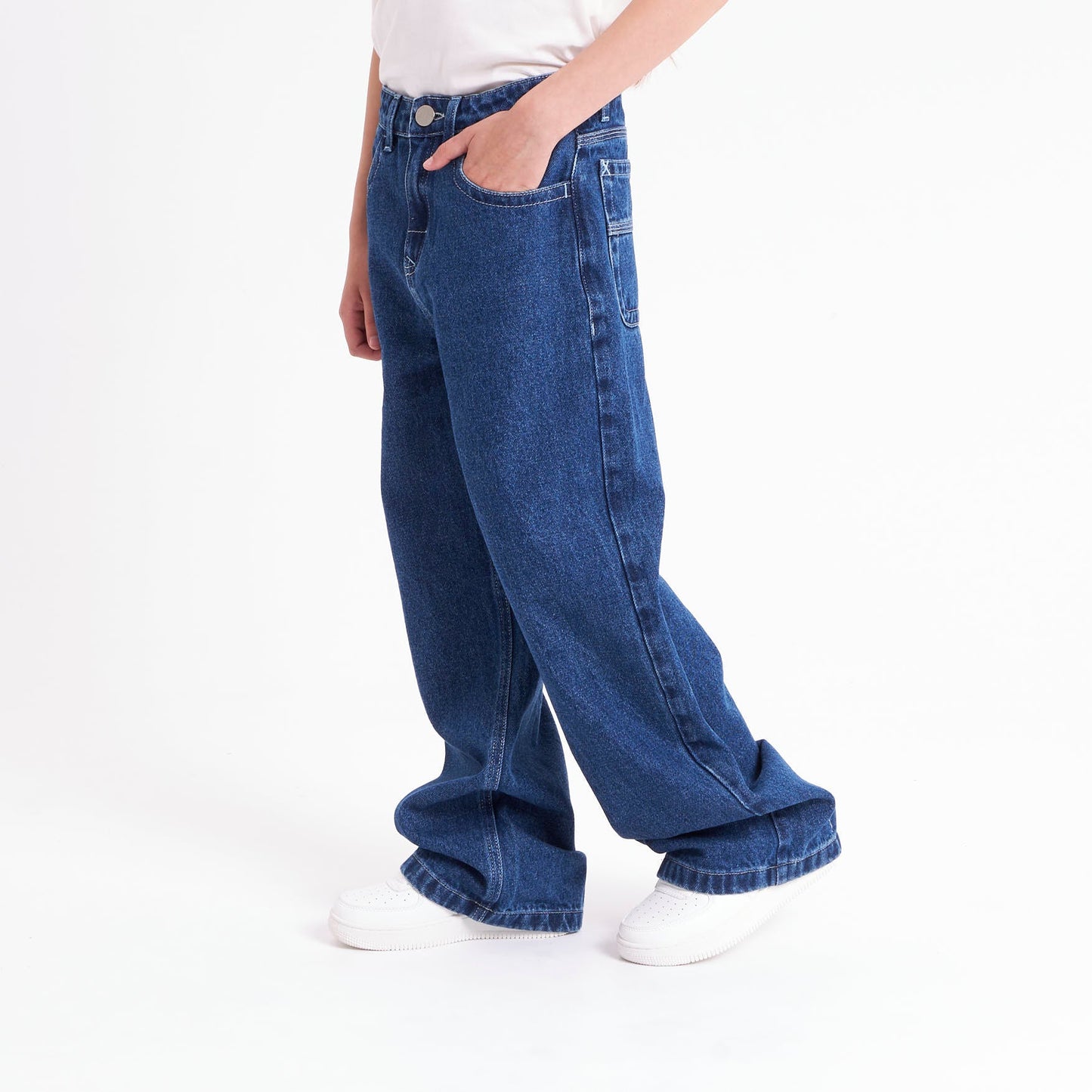 Jean Rusty Lizzy Mid Rise Jean Girls Deep Sea Blue