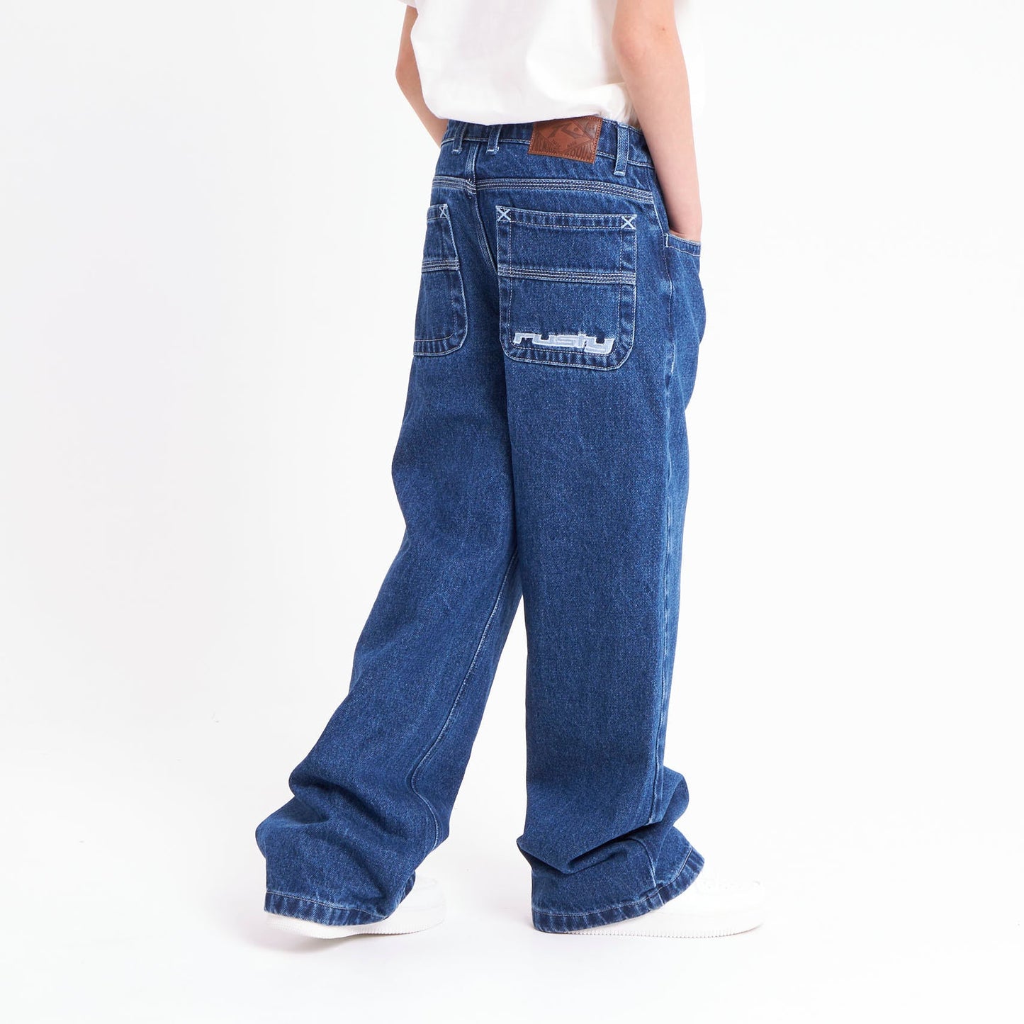Jean Rusty Lizzy Mid Rise Jean Girls Deep Sea Blue