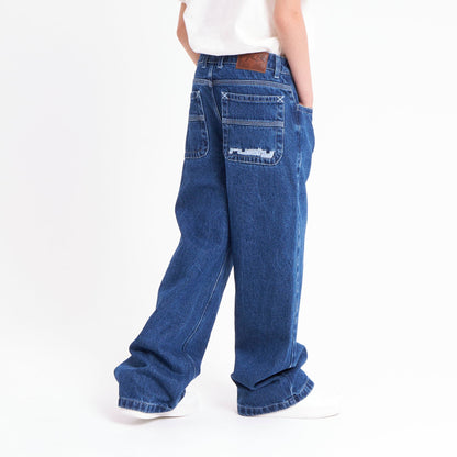 Jean Rusty Lizzy Mid Rise Jean Girls Deep Sea Blue