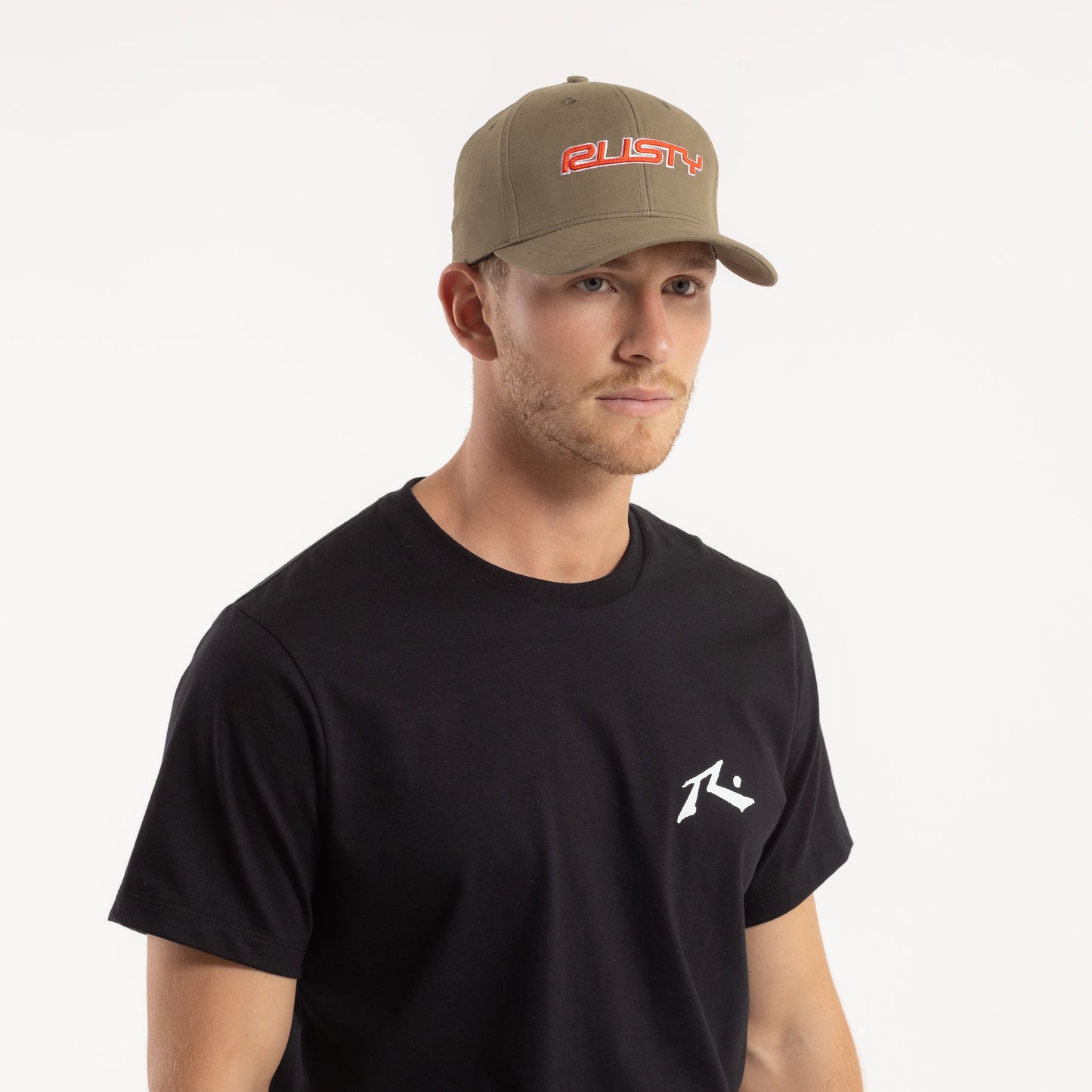 Gorra Rusty Logotech Flexfit Cap Savanna