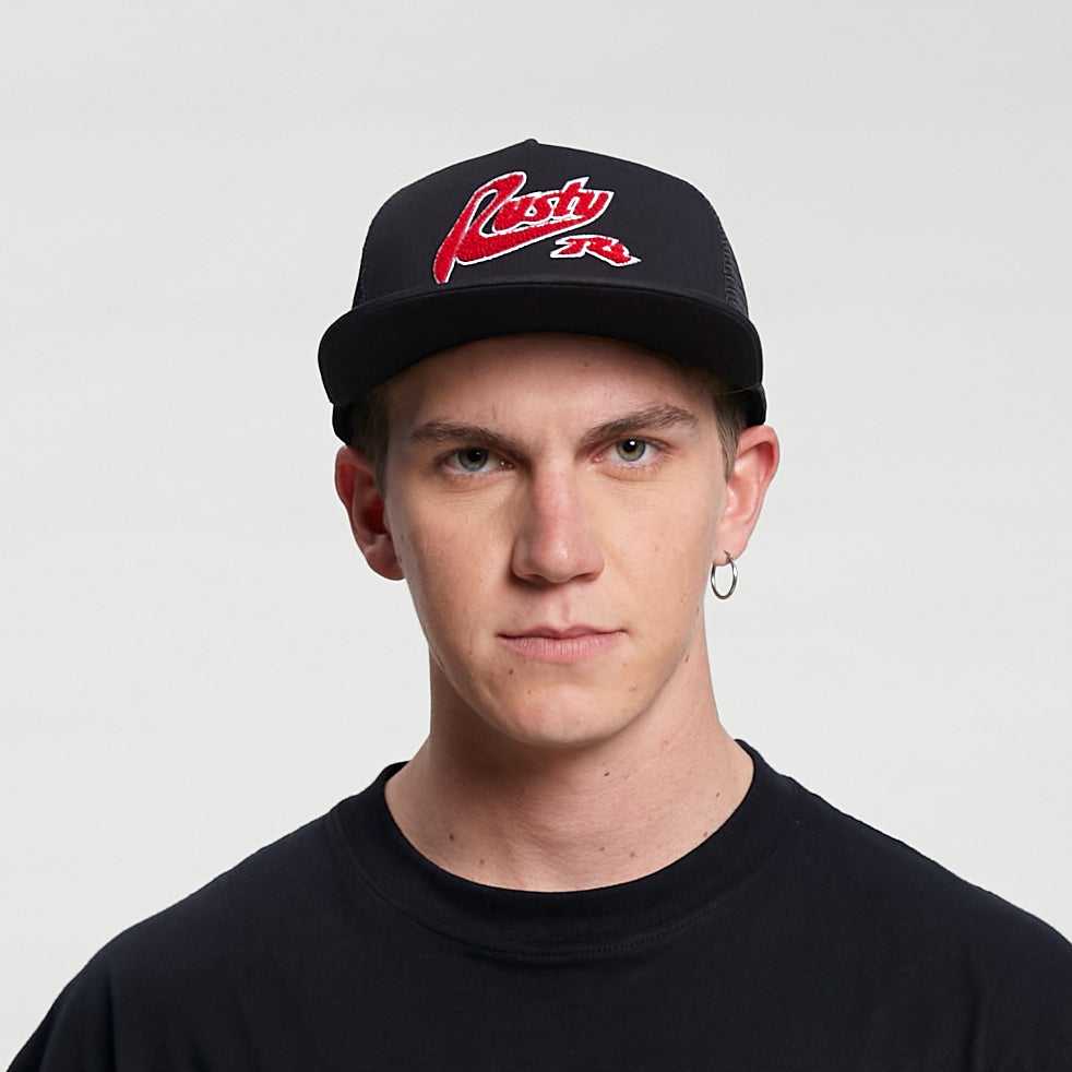 Gorra Rusty Loguer Cap Black