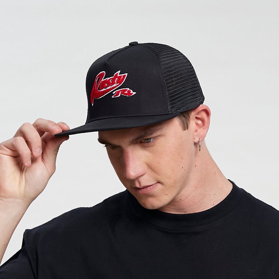 Gorra Rusty Loguer Cap Black
