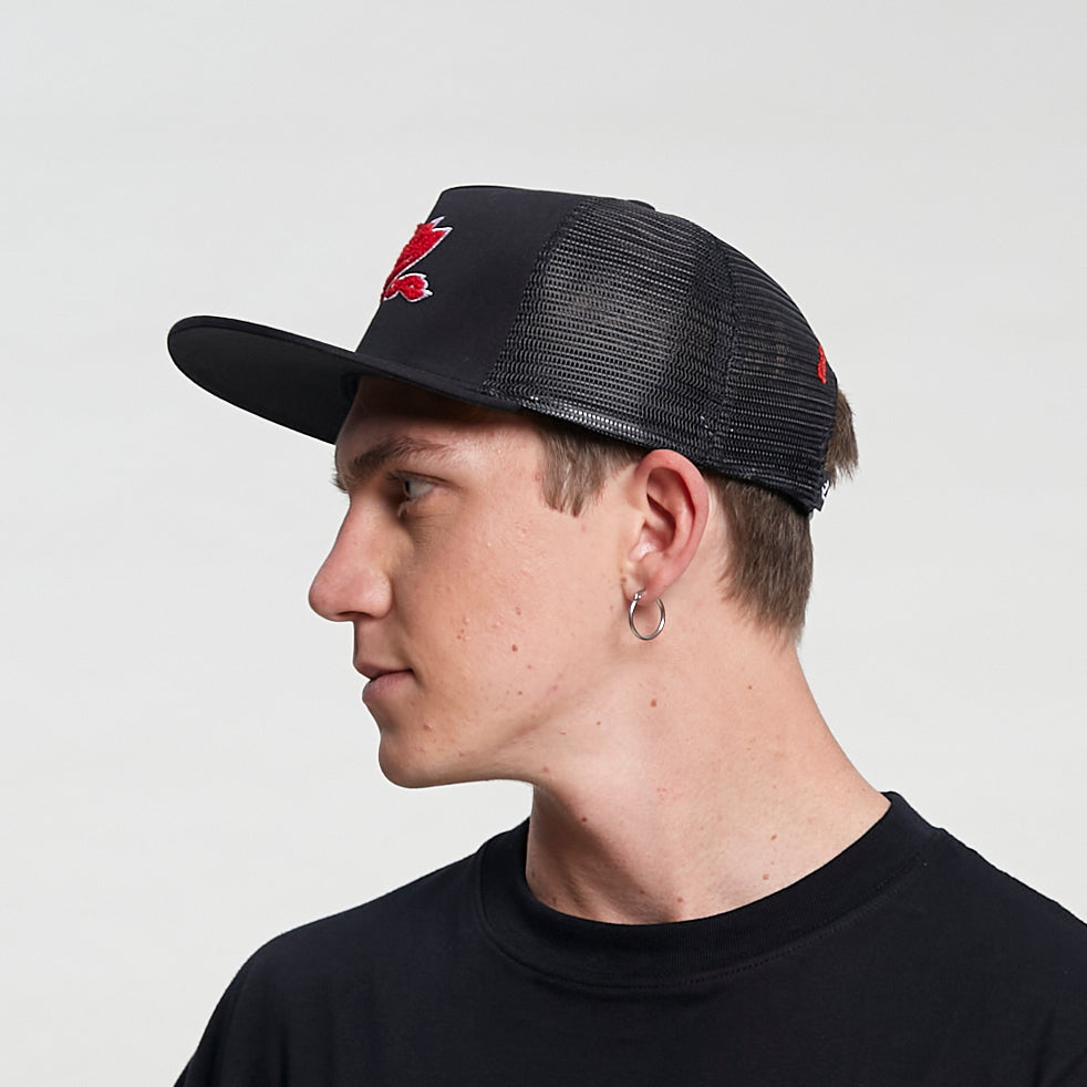 Gorra Rusty Loguer Cap Black