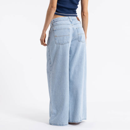Jean Rusty Low Rise Super Wide Leg Jean Ld Sky Blue