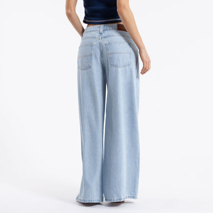 Jean Rusty Low Rise Super Wide Leg Jean Ld Sky Blue