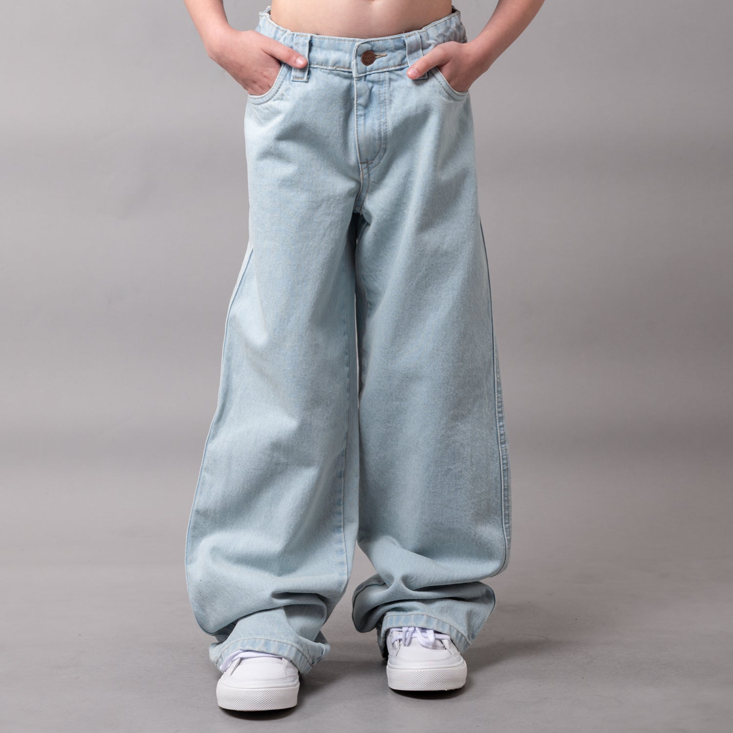Jean Rusty Lucy Loose Low Rise Jean Girls Sky Blue