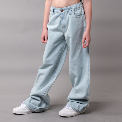 Jean Rusty Lucy Loose Low Rise Jean Girls Sky Blue