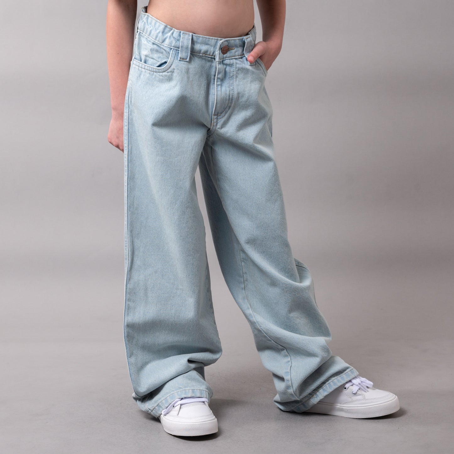 Jean Rusty Lucy Loose Low Rise Jean Girls Sky Blue