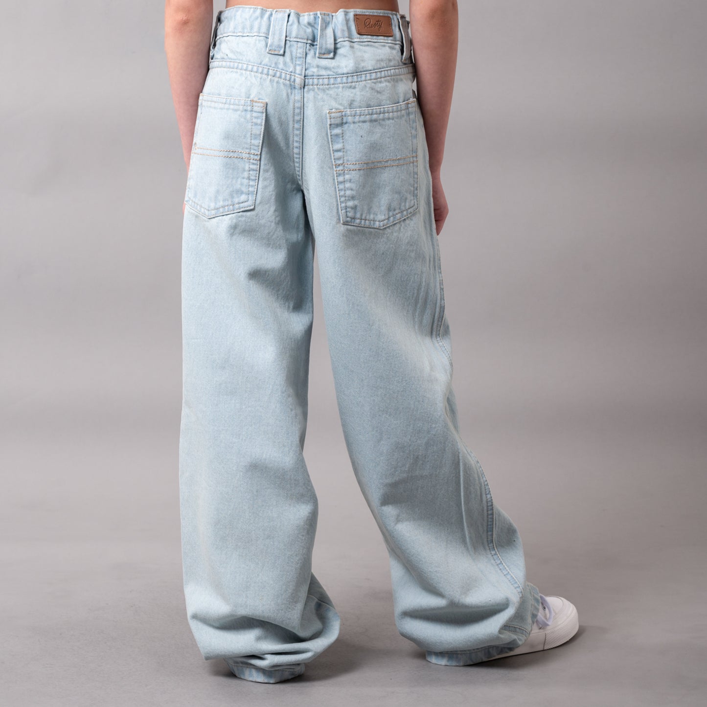 Jean Rusty Lucy Loose Low Rise Jean Girls Sky Blue