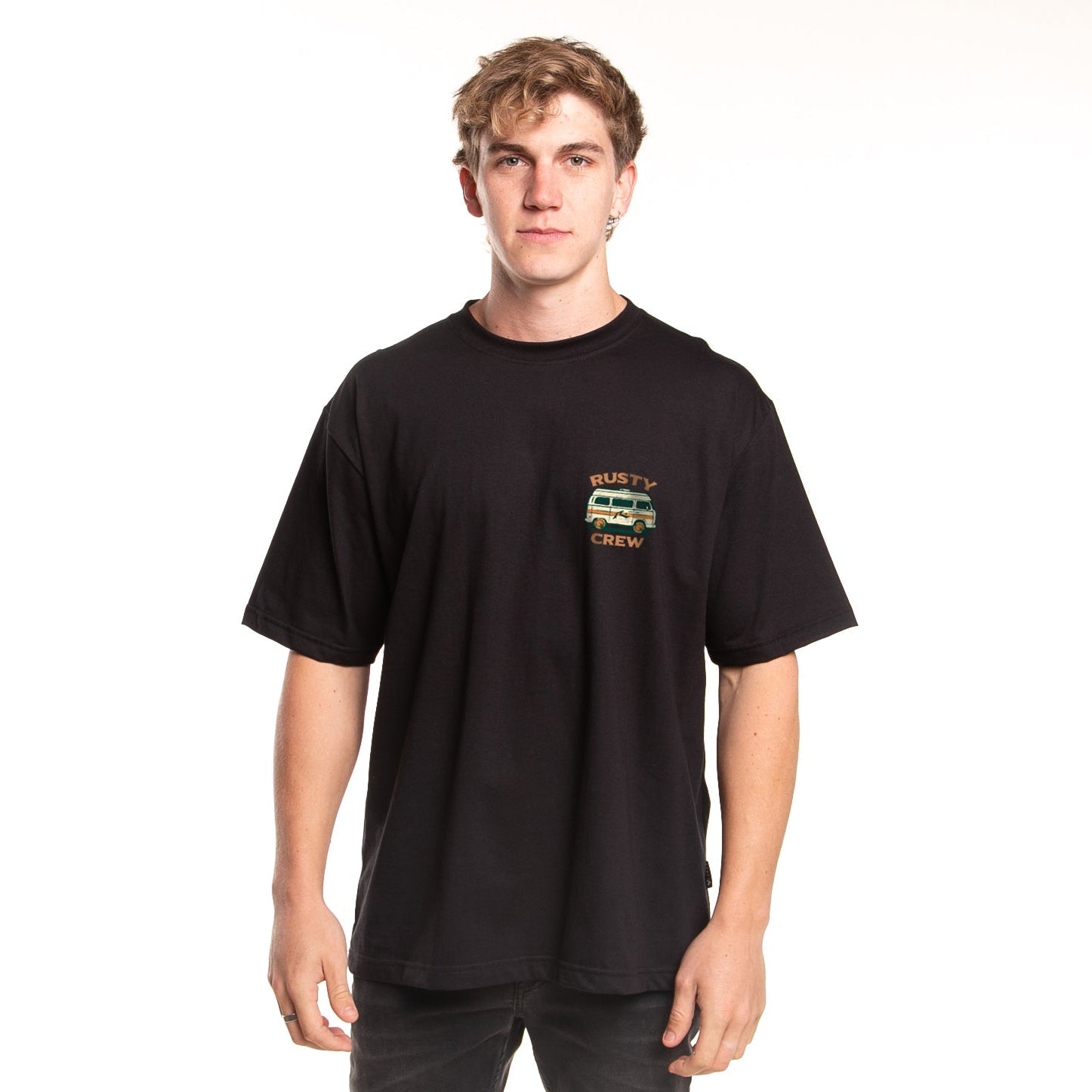 Remera Mc Rusty Lungud Tee Black