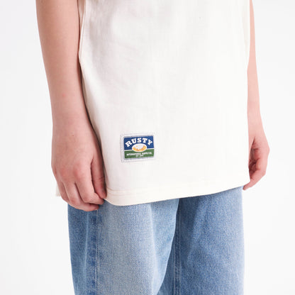 Remera Mc Rusty Lungud Tee Jr* Off White