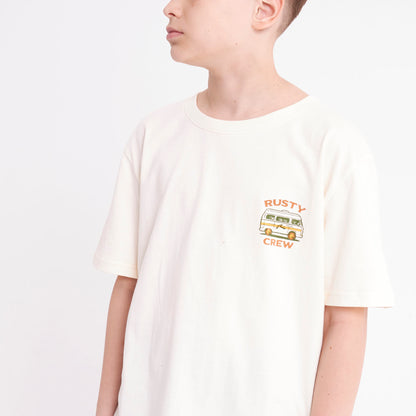 Remera Mc Rusty Lungud Tee Jr* Off White