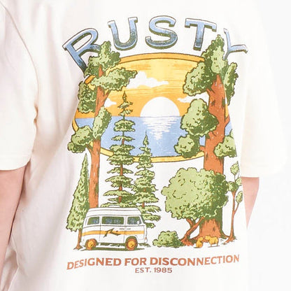 Remera Mc Rusty Lungud Tee Jr* Off White