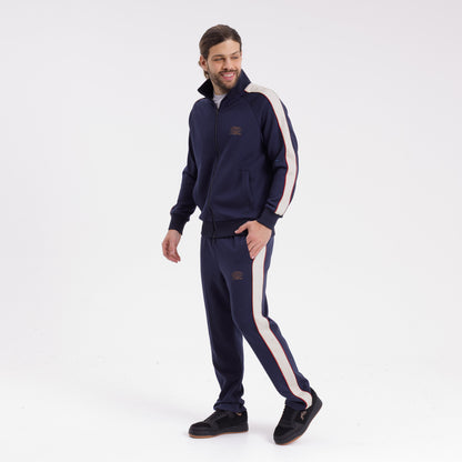 Campera Canguro Rusty Lykke Zip Hood Navy