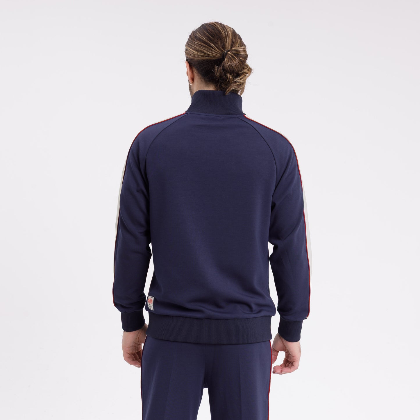Campera Canguro Rusty Lykke Zip Hood Navy