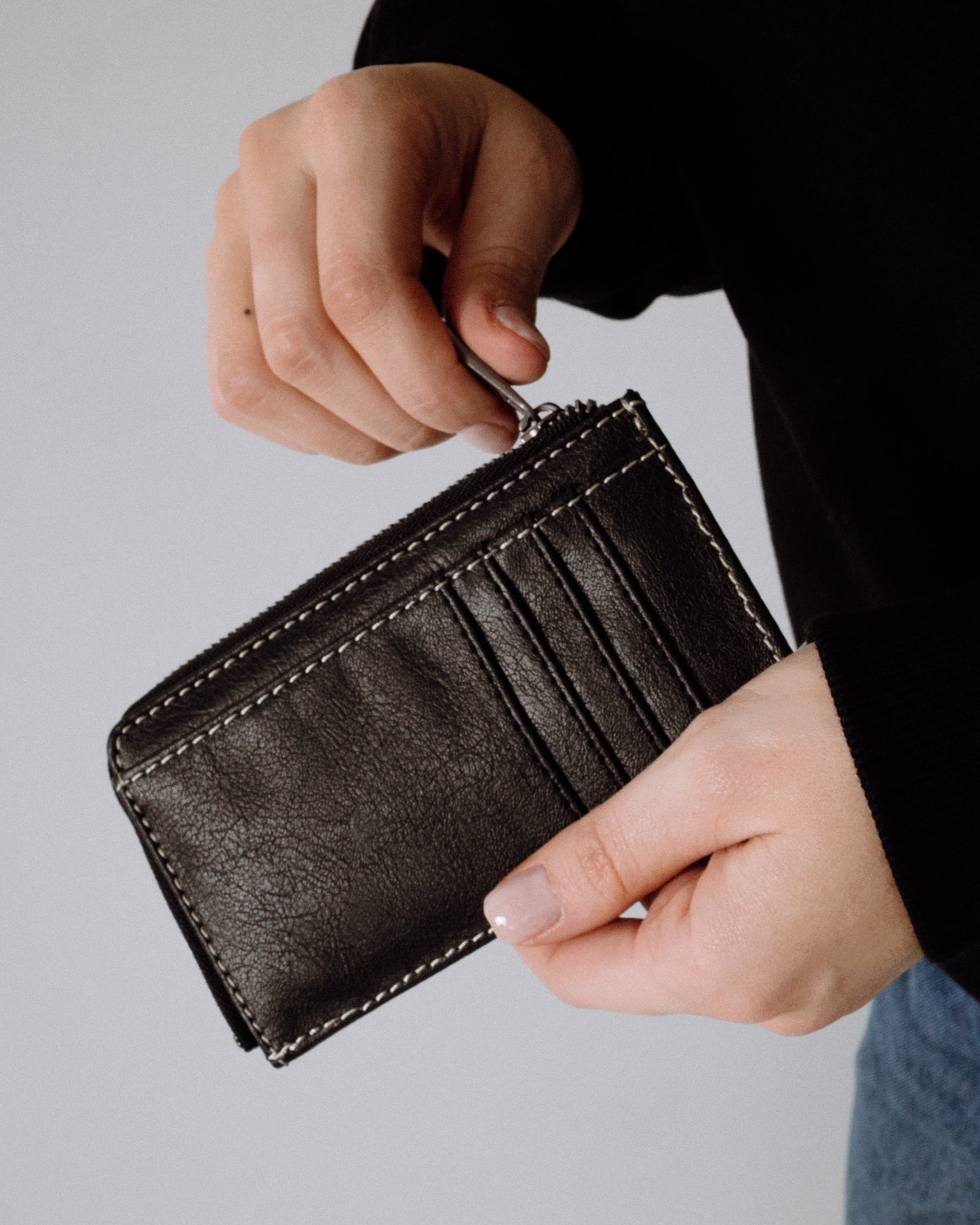 Billetera Rusty Mallory Card Holder Black