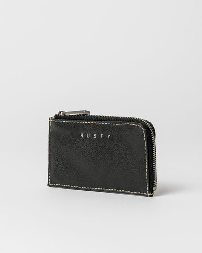 Billetera Rusty Mallory Card Holder Black