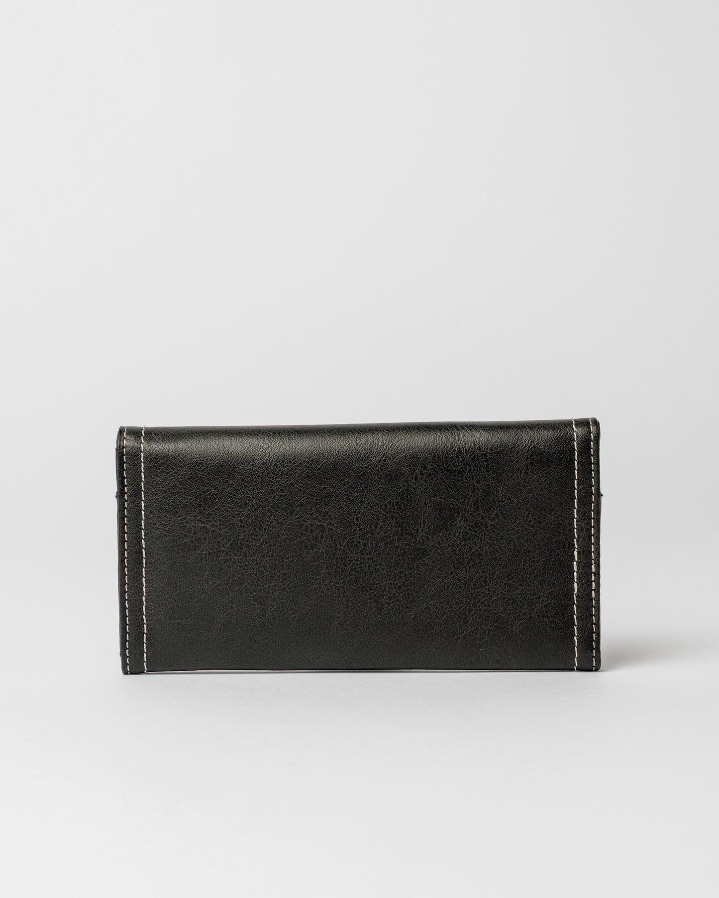 Billetera Rusty Mallory Flap Wallet Black