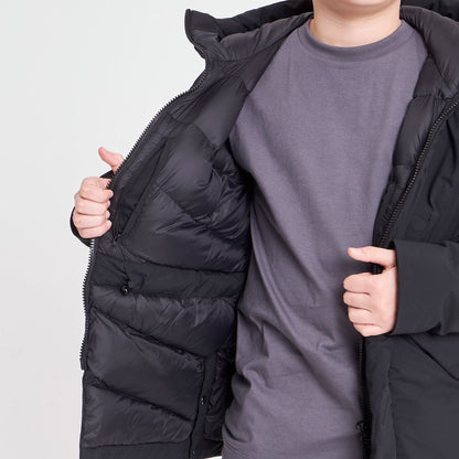 Campera Abrigo Rusty Manchester Parka Jacket Jr Black