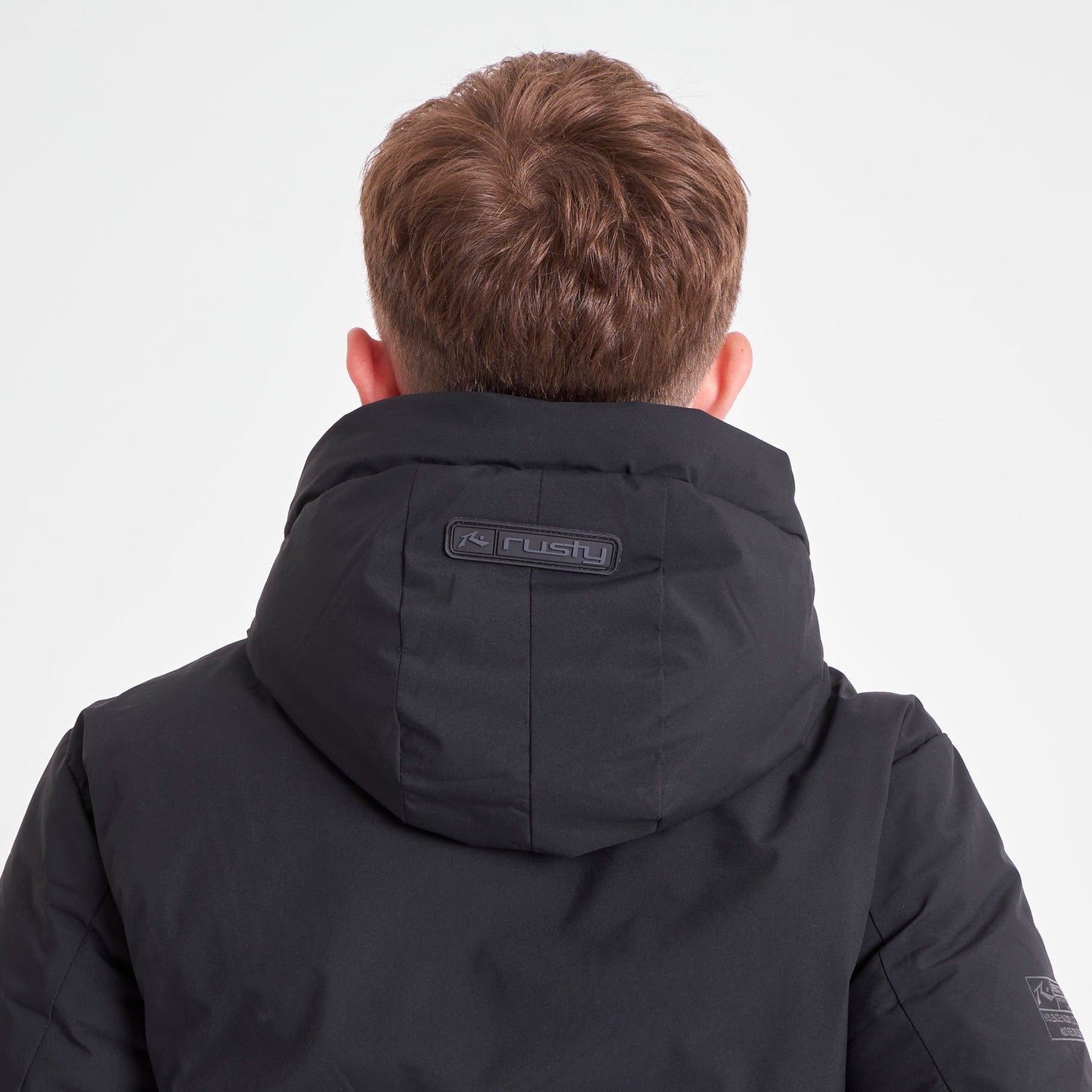 Campera Abrigo Rusty Manchester Parka Jacket Jr Black