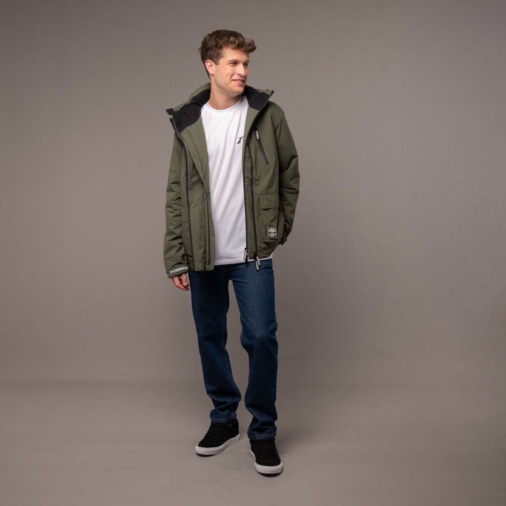 Campera Abrigo Rusty Matching Army