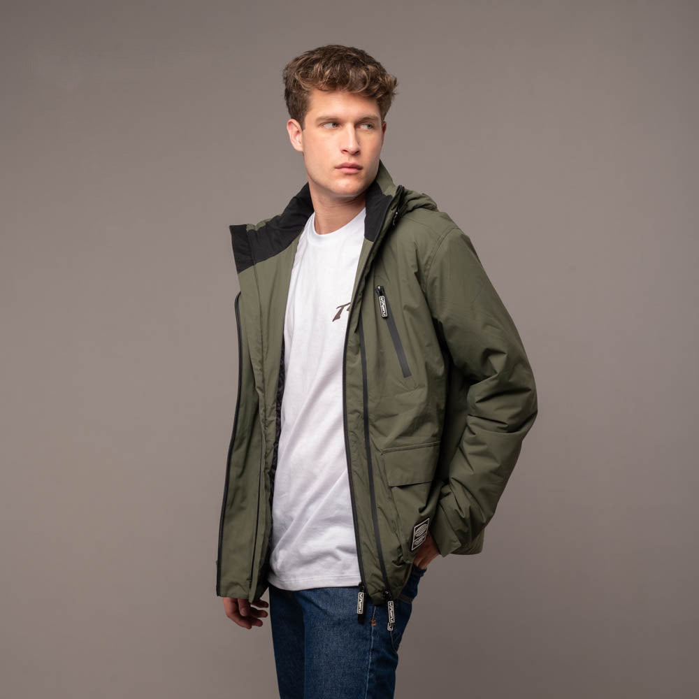 Campera Abrigo Rusty Matching Army