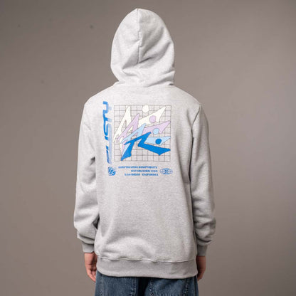 Campera Canguro Rusty Max Headroom White Marle