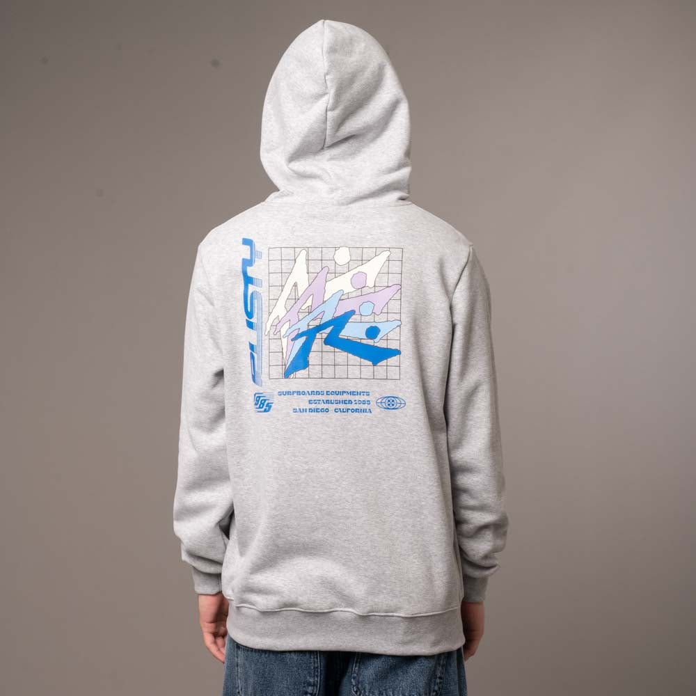Campera Canguro Rusty Max Headroom Superbig White Marle