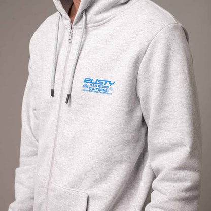 Campera Canguro Rusty Max Headroom White Marle