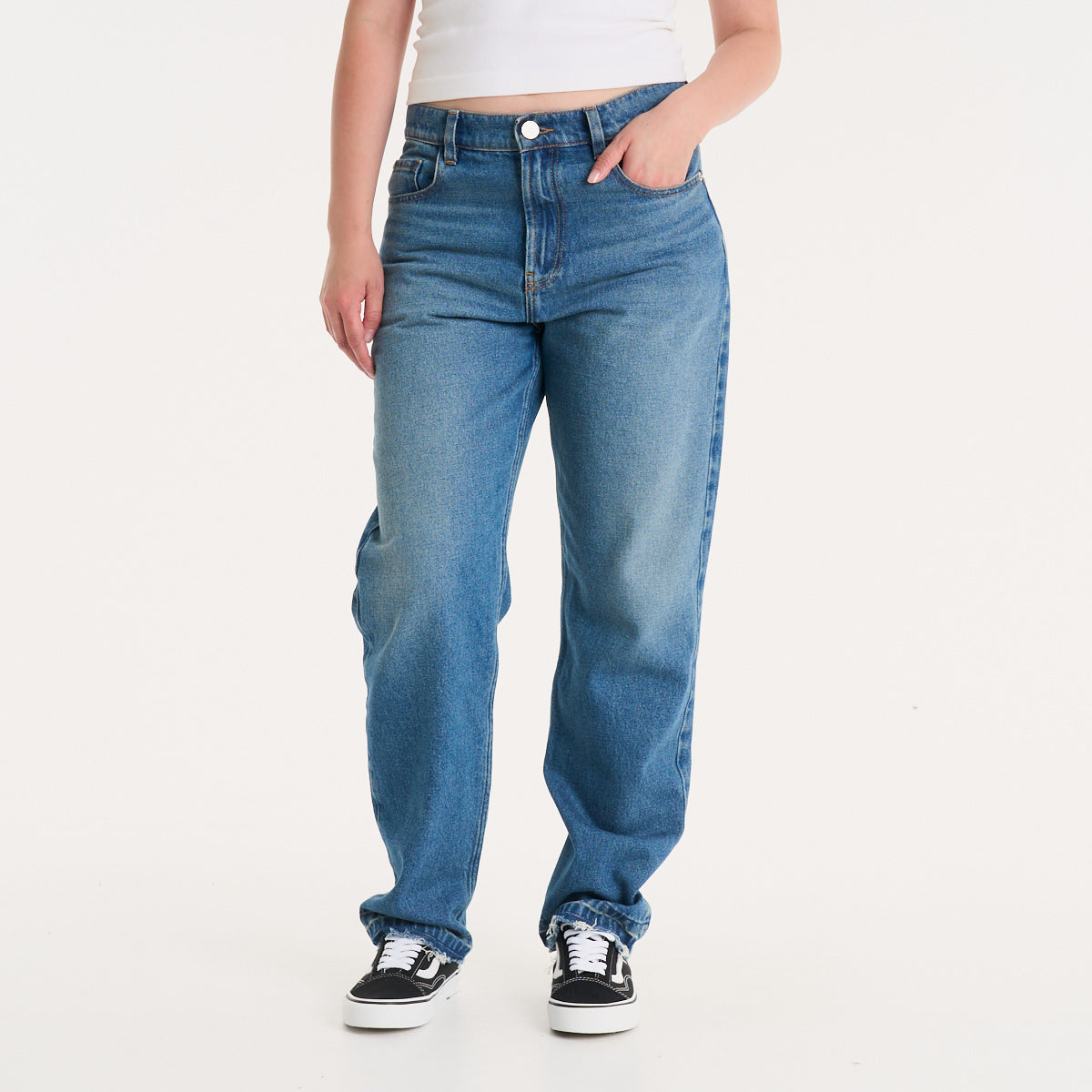 Jean Vulk Milton Relax Jean Light Blue
