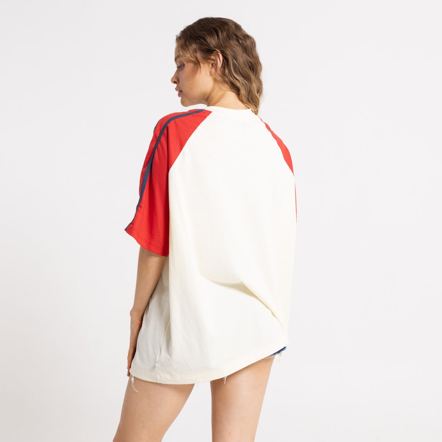 Remera Mc Rusty Mindless Collegiate Oversize Tee Ld Snow White