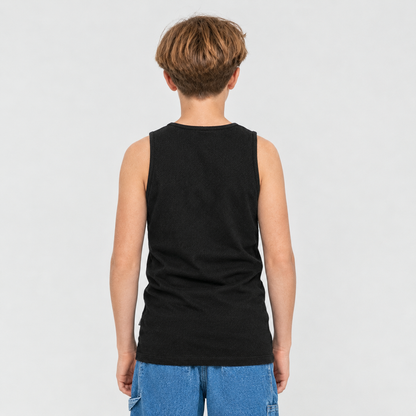 Musculosa Rusty Mirror Tank Jr Black