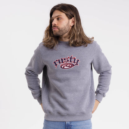 Buzo Rusty Mission Crew Grey Marle