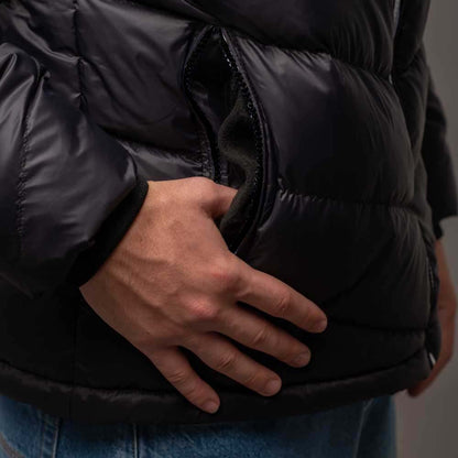 Campera Abrigo Rusty Mobiler Black