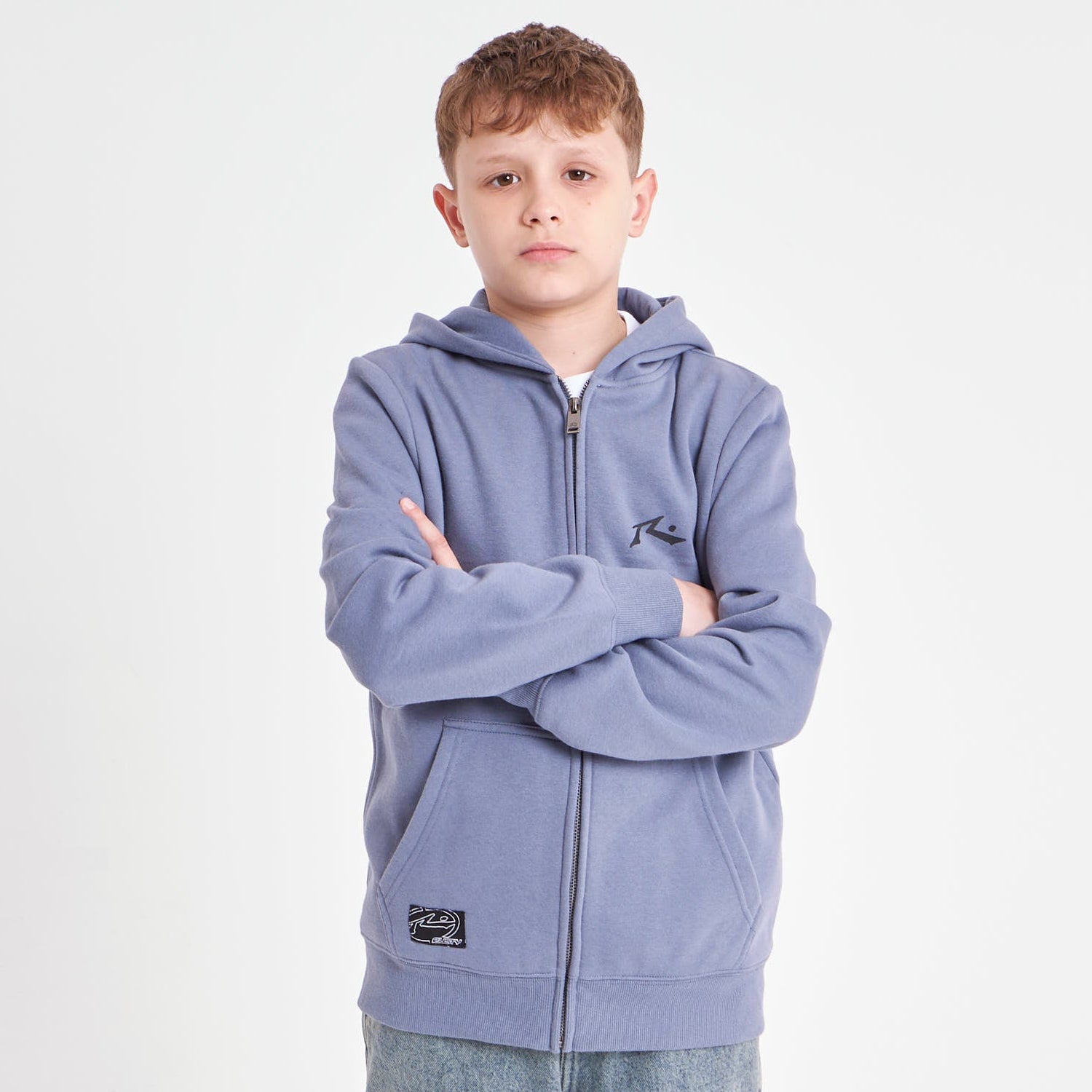 Campera Canguro Rusty Morawa Zh Jr* Dust Blue