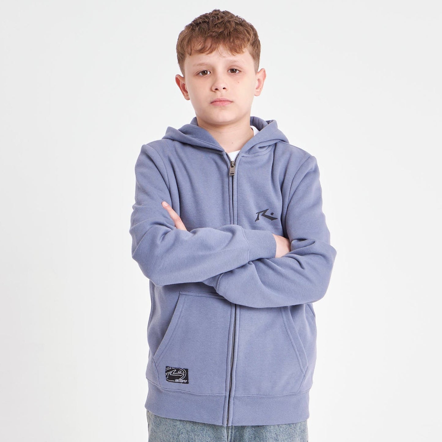 Campera Canguro Rusty Morawa Zh Jr* Dust Blue